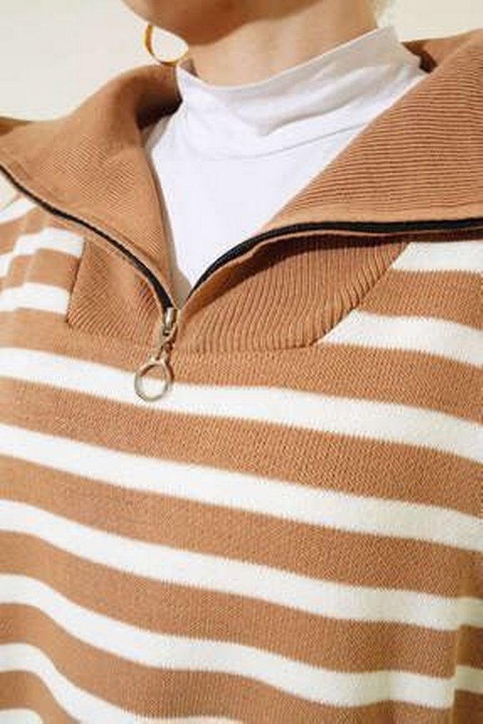 #trikotunik #çızgilitunik #trikokazak - Görsel 4