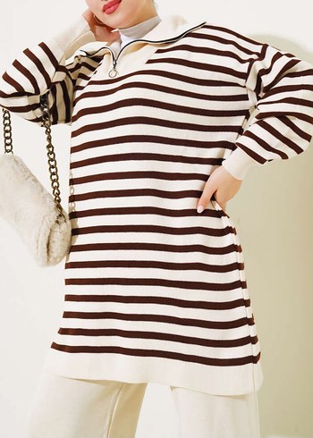 #trikotunik #çızgilitunik #trikokazak - Görsel 4