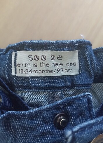 18-24 Ay Beden 3 adet pantolon 