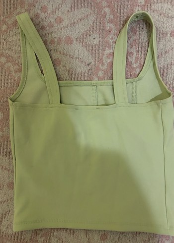 Yeşil Basic Kadın bluz - Görsel 2