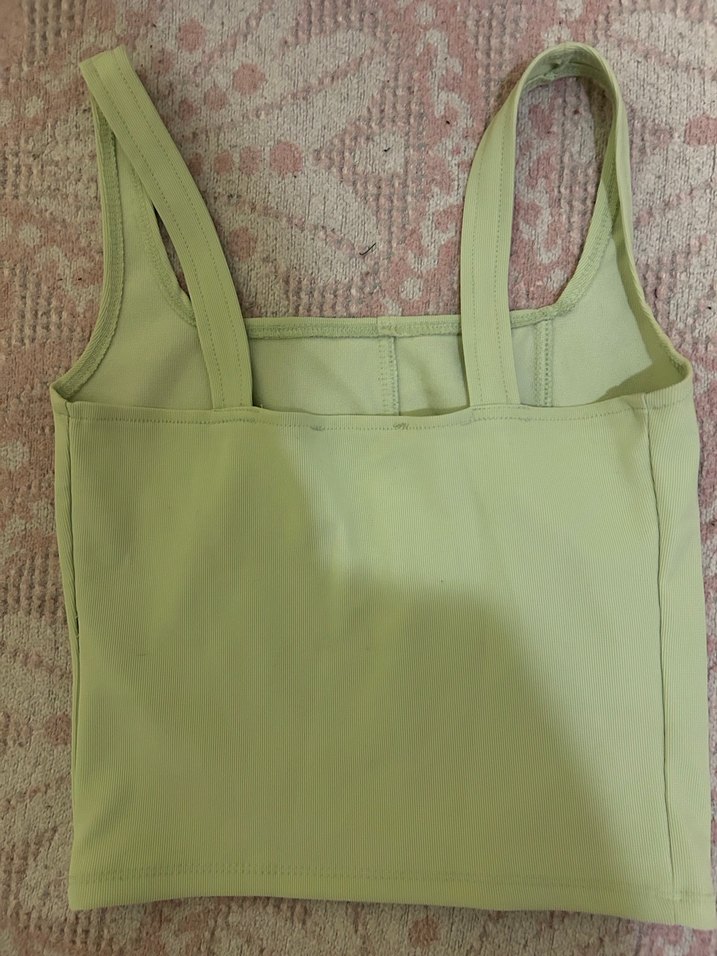 Yeşil Basic Kadın bluz - Görsel 2