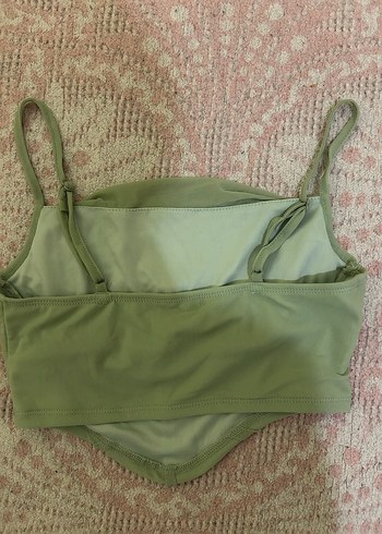 Yeşil crop bluz shein den alındı - Görsel 2