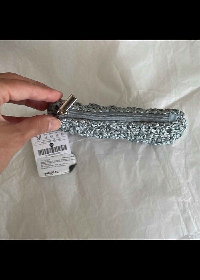 Stradivarıus örme cüzdan - Görsel 3