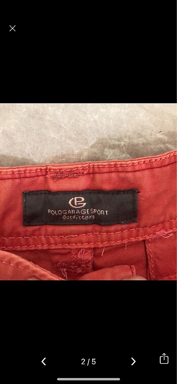 Polo Garage Polo garage cepli şort