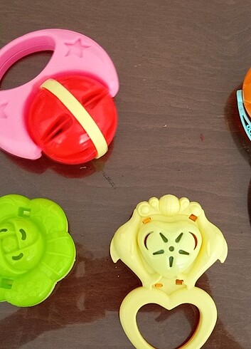 Fisher Price 5 TANE BEBEK ÇINGIRAK