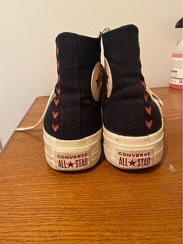 38 Beden siyah Renk Converse orjinal ayakkabı