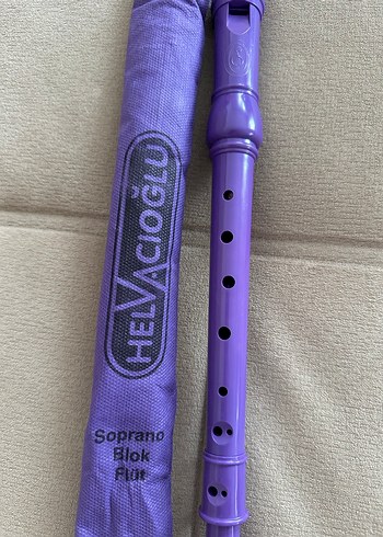 Mor  Blok Flüt - Görsel 2