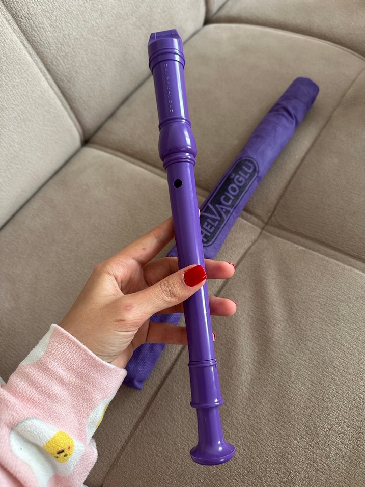 Mor  Blok Flüt - Görsel 4