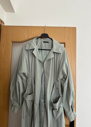 Uzun  Kadın Trençkot - Görsel 2