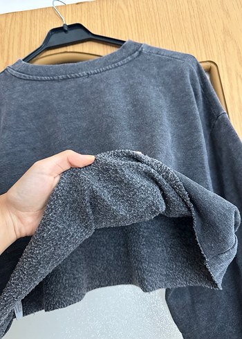 Baskılı Kadın Sweatshirt - Görsel 6