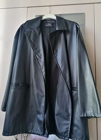 Deri blazer ceket