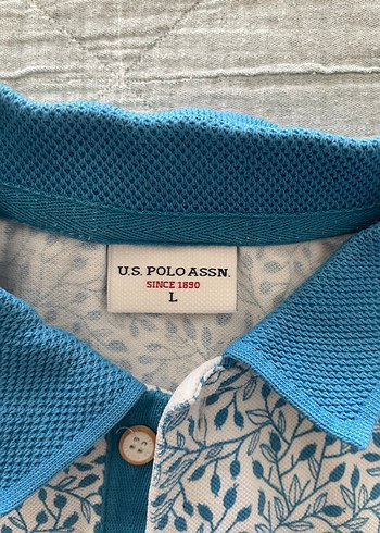 l Beden mavi Renk U.s polo tişört