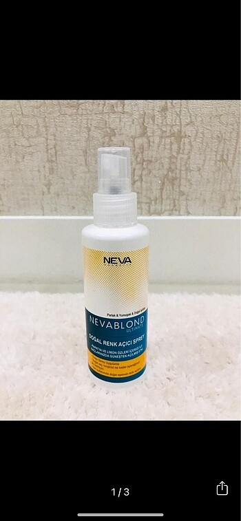 Nevablond doğal renk açıcı