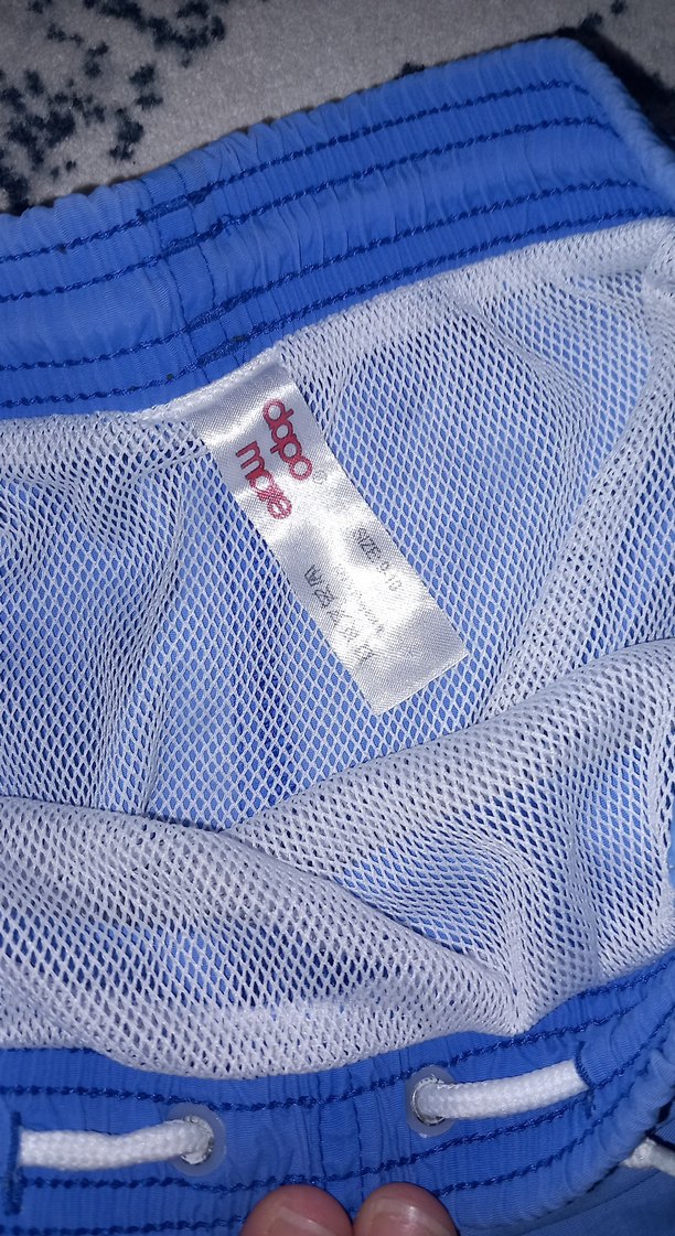 Mavi Erkek Mini Şort - Görsel 2