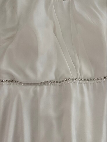 48 Beden beyaz Renk Nikah elbisesi/ abiye
