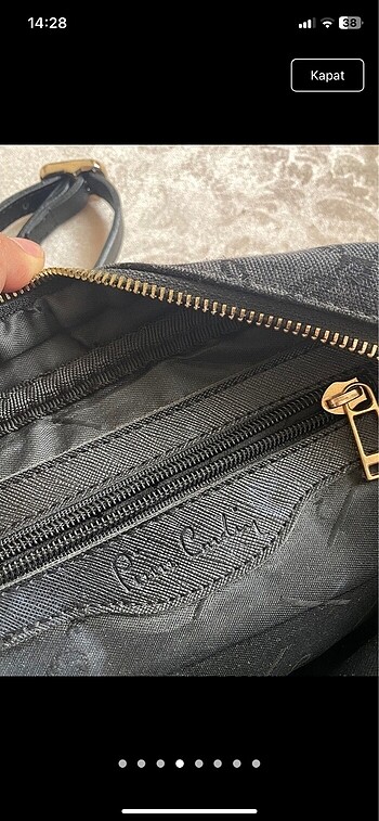 Beden siyah Renk Pierre cardin çanta