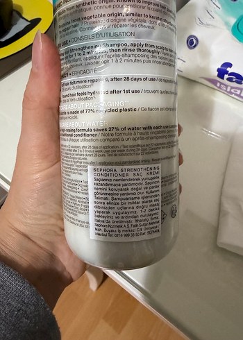 Sephora Güçlendirici Saç Kremi 300 ml - Görsel 4