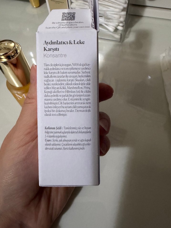 Misbahçe Aydınlatıcı Leke Karşıtı Konsantre 15 ml - Görsel 2