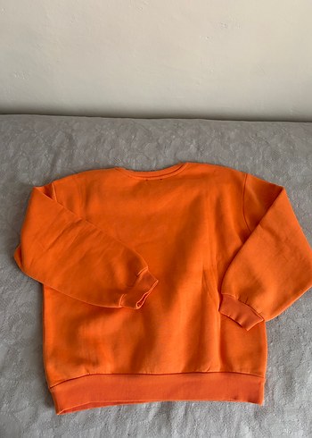 Mavi Turuncu Tweety Baskılı Sweatshirt - Görsel 4