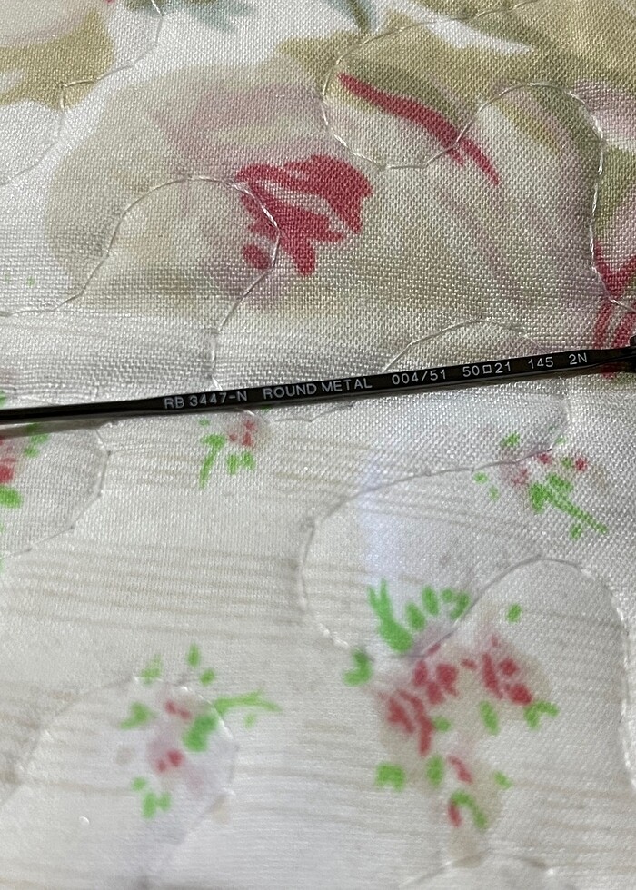 Rayban RB3447 Rounded Metal Gözlük - Görsel 5