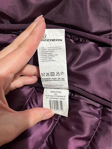 Skechers Mor Şişme Mont - Görsel 8