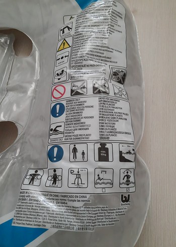 Beden mavi Renk BESTWAY DENİZ KOLTUĞU