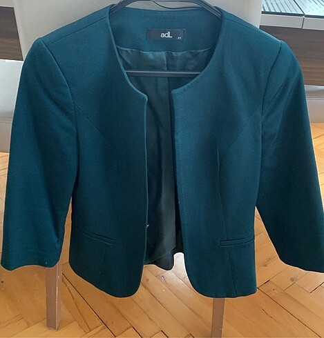 xs Beden Adil ışık blazer ceket