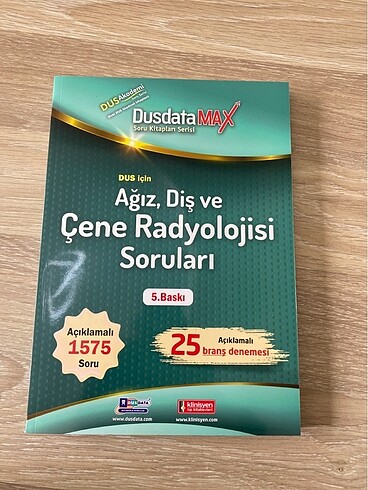 Dusdata max radyoloji soru kitabı