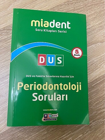 Miadent periodontoloji soru kitabı