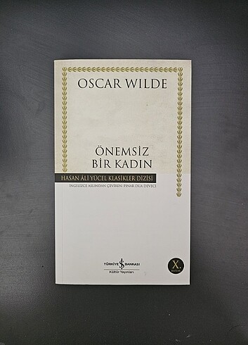 Önemsiz bir kadın, oscar wilde 