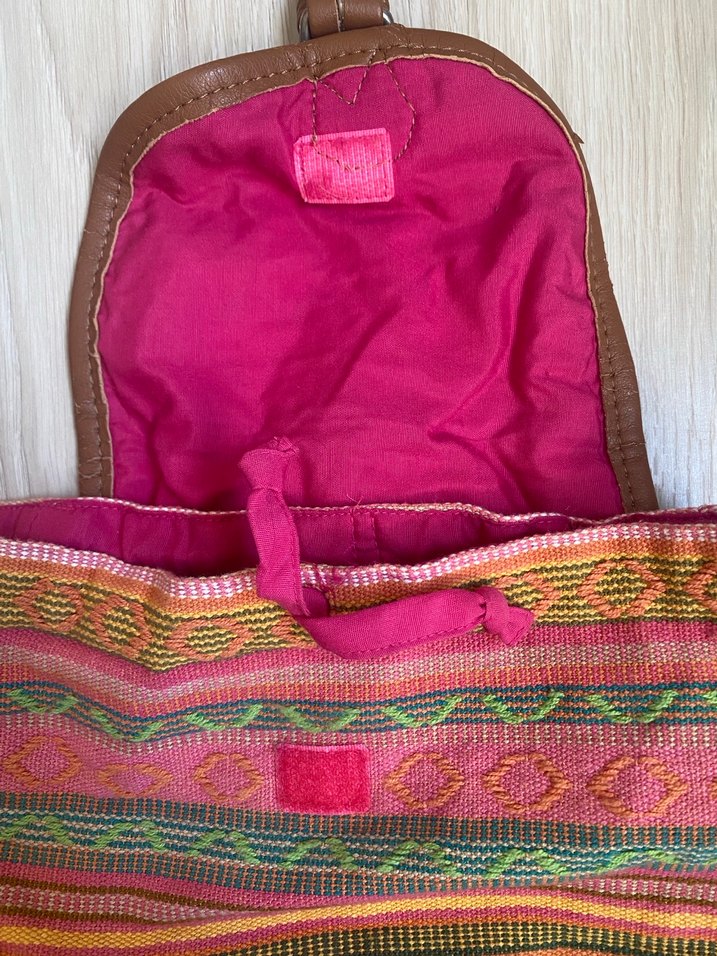 Bohem Çok Renkli Sırt Çantası - Görsel 3