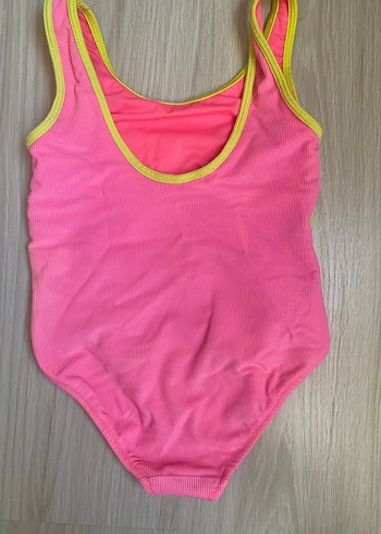 Kız Çocuk Renkli Desenli Mayo - Görsel 3