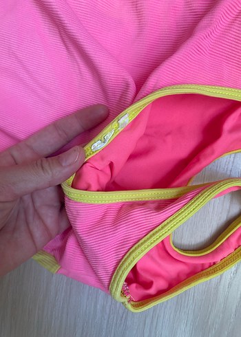 Kız Çocuk Renkli Desenli Mayo - Görsel 2