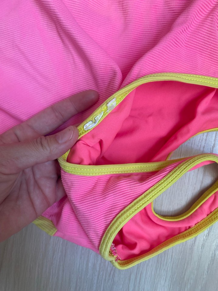 Kız Çocuk Renkli Desenli Mayo - Görsel 2