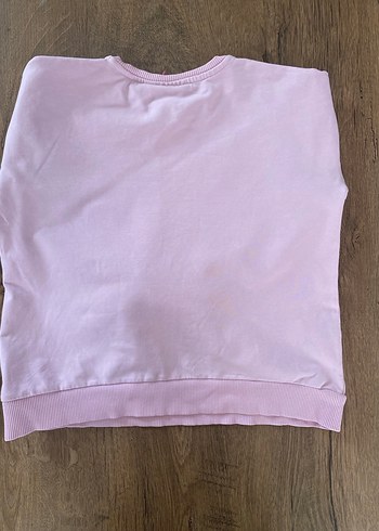 Barbie Baskılı Pembe Kız Sweatshirt - Görsel 5