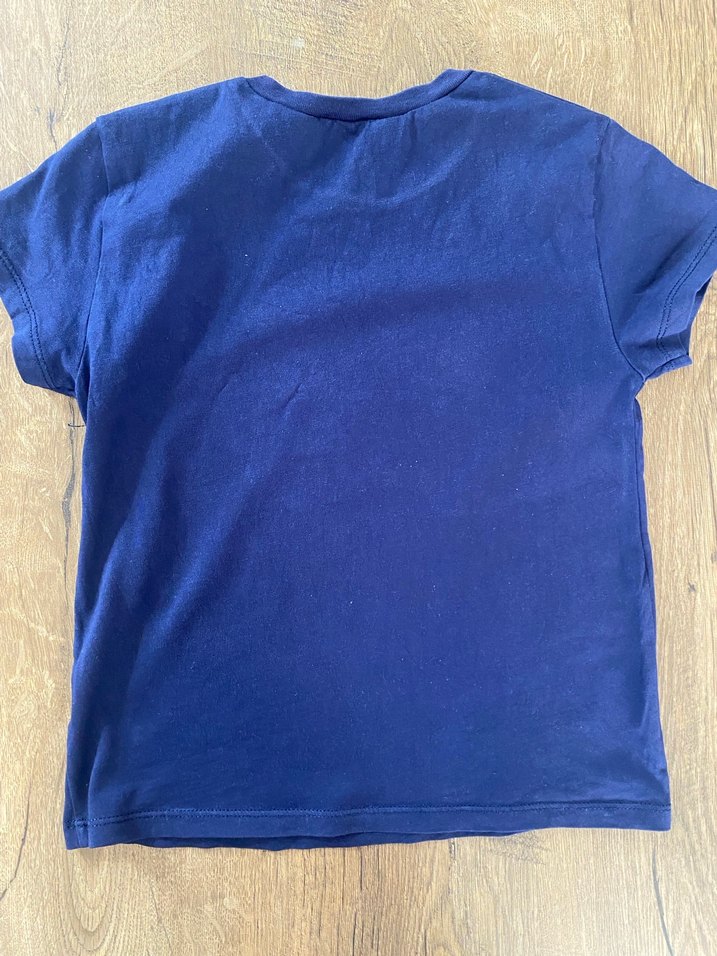 United Colors of Benetton Kız Çocuk Lacivert Tişört - Görsel 3