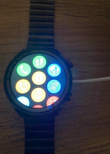 Siyah Akıllı Saat, Metal Kordonlu - Görsel 5