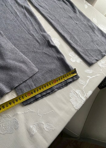 Gri triko Rahat Kesim Kadın bluz Pantolon - Görsel 6