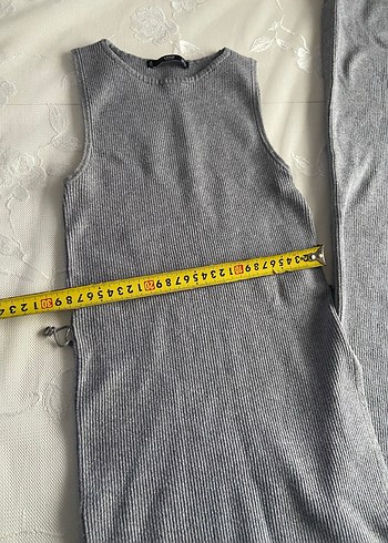 Gri triko Rahat Kesim Kadın bluz Pantolon - Görsel 10