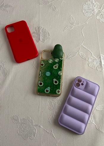 Simli Çok Renkli iPhone 11 Telefon Kılıfı - Görsel 2