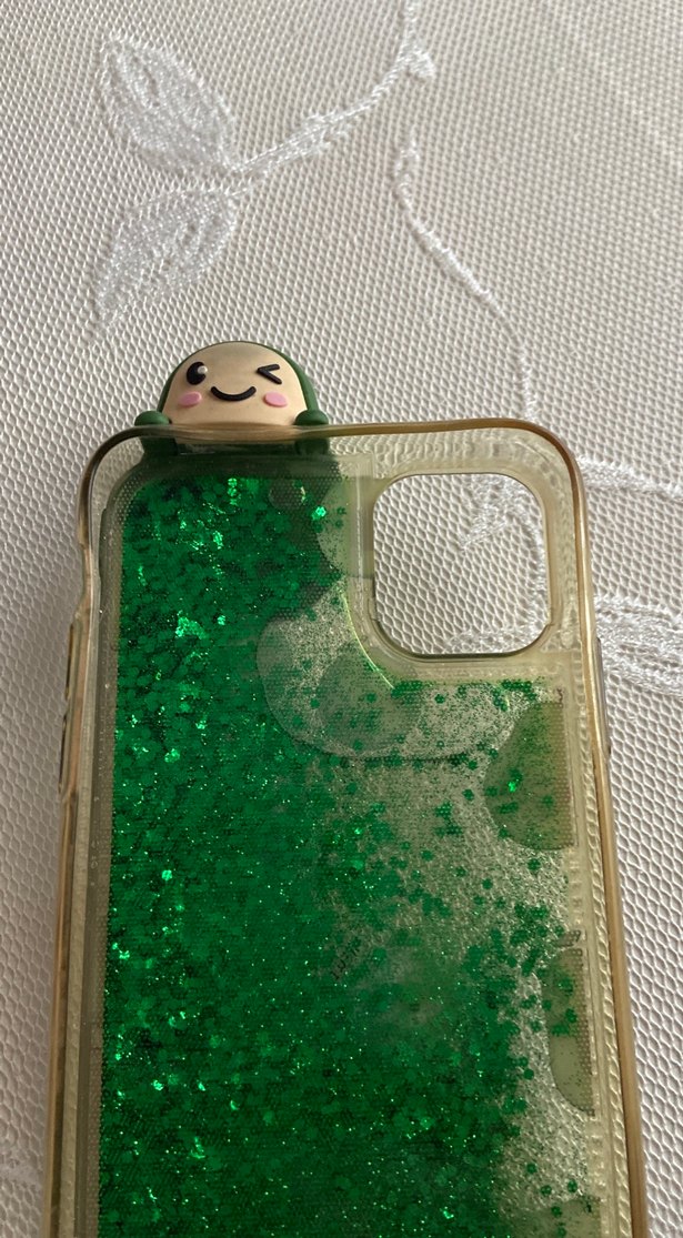 Simli Çok Renkli iPhone 11 Telefon Kılıfı - Görsel 3