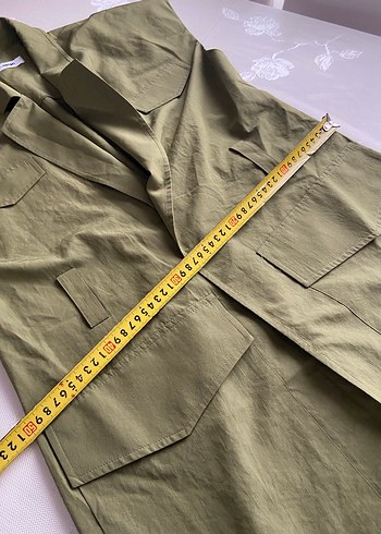 Kadın  Kısa kollu Uzun Yelek - Görsel 2