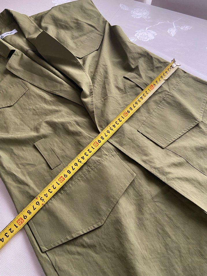 Kadın  Kısa kollu Uzun Yelek - Görsel 2