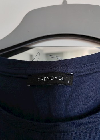 Trendyol & Milla Lacivert Baskılı Kadın Tişört