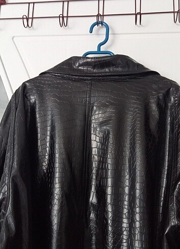 universal Beden siyah Renk İpekyol timsah derisi ceket