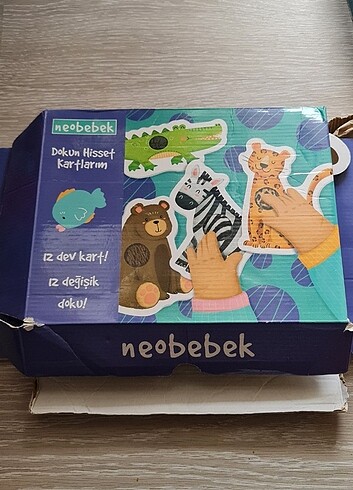 Beden Neobebek dokun hisset kartları