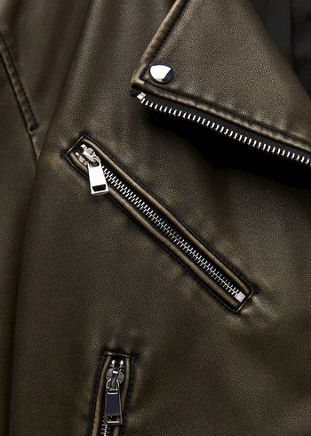 Deri Kadın Ceket - Görsel 4