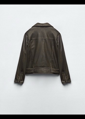 Deri Kadın Ceket - Görsel 3