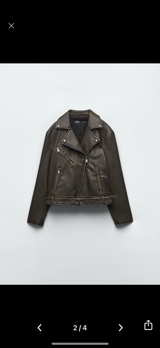 Deri Kadın Ceket - Görsel 2