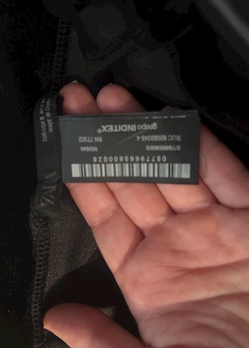 Zara Kadife Straplez Top - Görsel 9